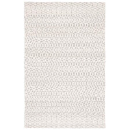Safavieh 3 x 5 ft. Marbella Rectangle Hand Woven Area Rug Ivory & Black MRB752A-3